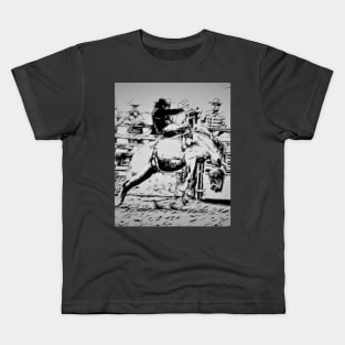 Bronco Rider - Rodeo Event Kids T-Shirt